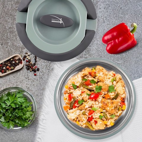 Termos obiadowy stalowy na obiad zupę do potraw TERMO 620 ml ORION 128526