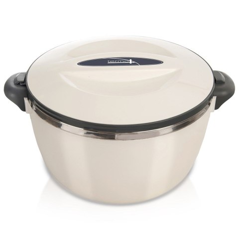 Termos obiadowy stalowy termomisa na zupę lody duży kremowy TERMO 3,5L ORION 128523