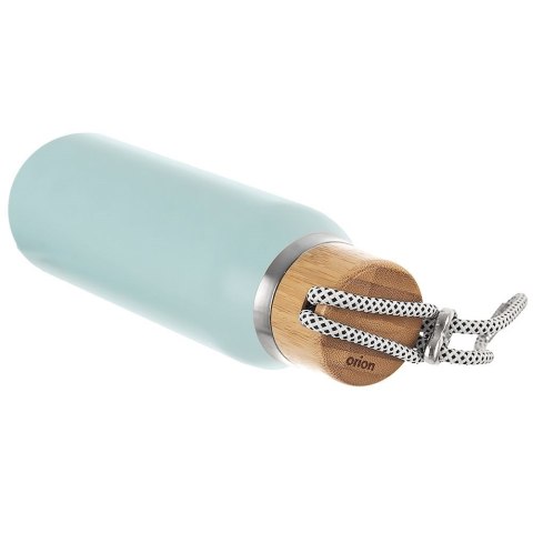 Termos stalowy niebieski próżniowy butelka termiczna 580 ml ORION 830638