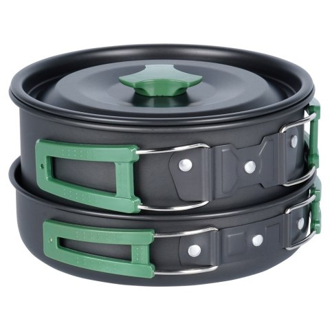 Zestaw naczyń turystycznych naczynia kempingowe turystyczne 750/900ml / 1.65L 3-ele REDCLIFFS 229143