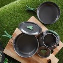 Zestaw naczyń turystycznych naczynia kempingowe turystyczne 750/900ml / 1.65L 3-ele REDCLIFFS 229143