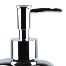 Dozownik ceramiczny do mydła płynu do naczyń na mydło srebrny twarz VILDE 530724