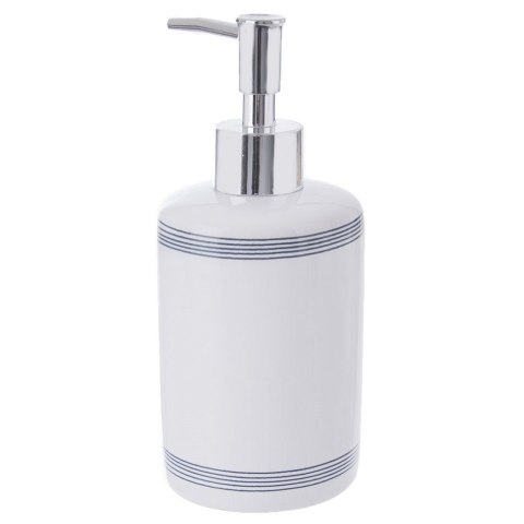 Dozownik do mydła płynu do naczyń na mydło ceramiczny biały 330ml ORION 530783