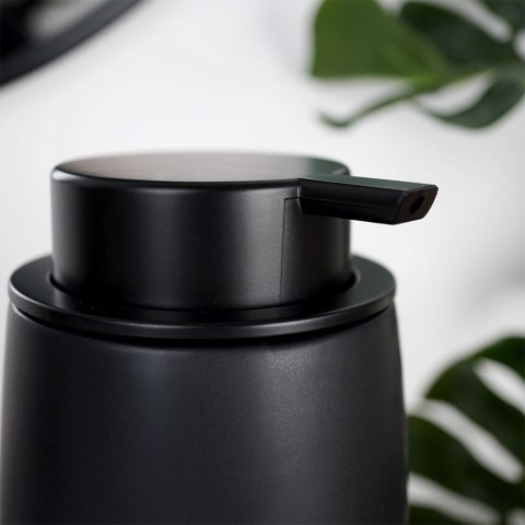 Dozownik do mydła płynu do naczyń na mydło ceramika czarny MAT300ml VILDE 569394