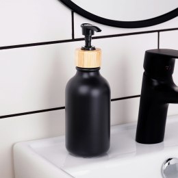 Dozownik do mydła płynu do naczyń na mydło czarny 300ml VILDE 569963