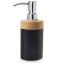 Dozownik do mydła płynu do naczyń na mydło w piance BLACK 380ml ORION 530790