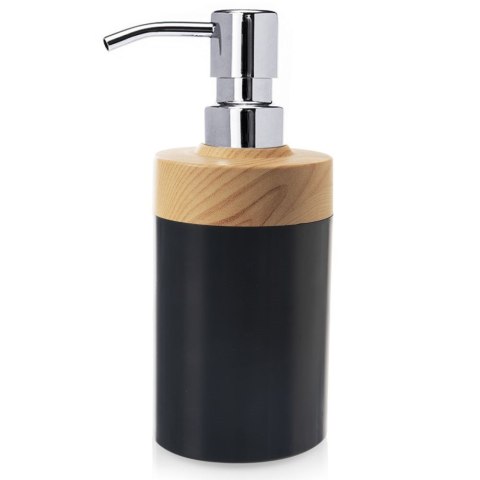 Dozownik do mydła płynu do naczyń na mydło w piance BLACK 380ml ORION 530790
