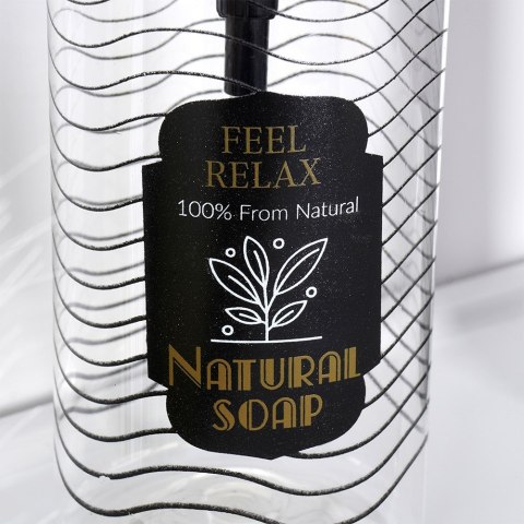 Dozownik do mydła płynu do naczyń na mydło w płynie piance 500ml VILDE 569923-W1