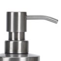 Dozownik do mydła płynu do naczyń zlewozmywaka na mydło SREBRNY 350ml BATHROOM SOLUTIONS 530701