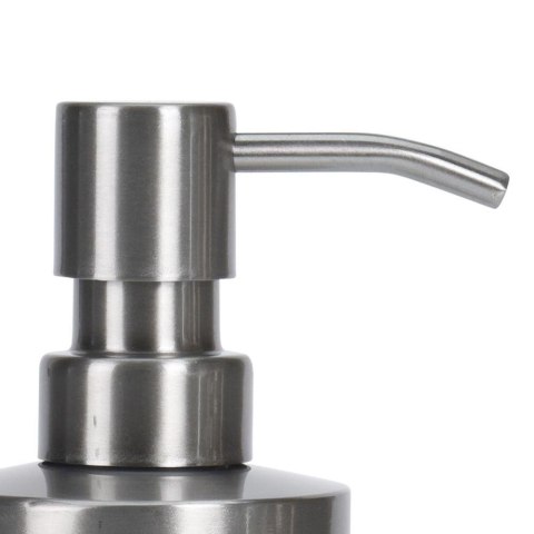 Dozownik do mydła płynu do naczyń zlewozmywaka na mydło SREBRNY 350ml BATHROOM SOLUTIONS 530701