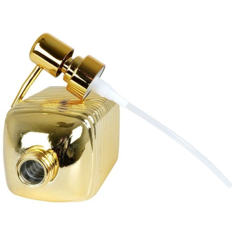 Dozownik do mydła płynu do naczyń zlewozmywaka na mydło szklany złoty 450ml VILDE 569395