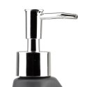 Dozownik płynu do naczyń z pojemnikiem na gąbkę ceramiczny szary 360ml VILDE 530723