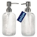 Dozownik szklany na mydło do mydła płynu do naczyń zlewozmywaka 430ml ORION 530785