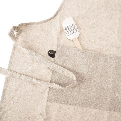 Fartuch kuchenny bawełniany wiązany beżowy fartuszek EXCELLENT HOUSEWARE 960863