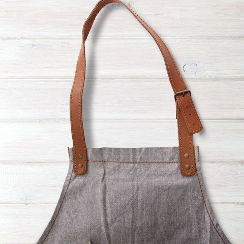 Fartuch kuchenny bawełniany wiązany fartuszek ORION 960370