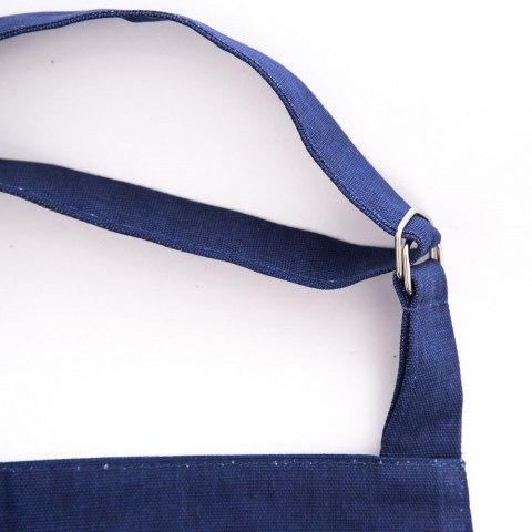 Fartuch kuchenny bawełniany wiązany granatowy fartuszek MODROBILA ORION 960376