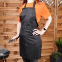 Fartuch kuchenny czarny fartuszek wiązany BBQ COLLECTION 259253