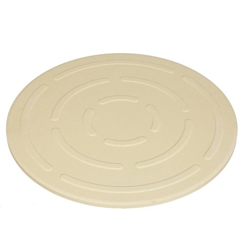 Kamień szamotowy do pieczenia pizzy z radełkiem nożem do krojenia + stojak 33cm BRUNBESTE BB-1782