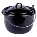 Kociołek węgierski wiszący emaliowany z pokrywką 20cm 3.8L AMBIANCE 259350