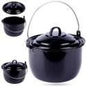 Kociołek węgierski wiszący emaliowany z pokrywką 20cm 3.8L AMBIANCE 259350