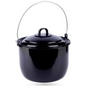 Kociołek węgierski wiszący emaliowany z pokrywką 24cm 7.7L AMBIANCE 259351