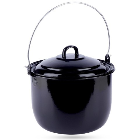 Kociołek węgierski wiszący emaliowany z pokrywką 24cm 7.7L AMBIANCE 259351