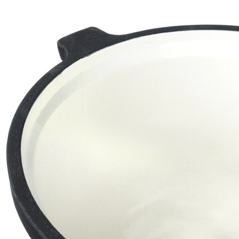 Kociołek żeliwny emaliowany na nóżkach z pokrywką CAST LINE 10L VILDE 199052