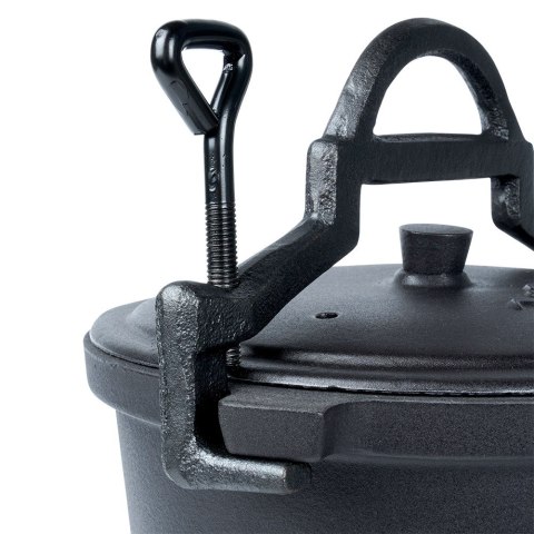 Kociołek żeliwny emaliowany na nóżkach z pokrywką CAST LINE 10L VILDE 199052