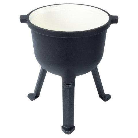 Kociołek żeliwny emaliowany na nóżkach z pokrywką CAST LINE 4L VILDE 199048