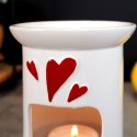 Kominek zapachowy ceramiczny dyfuzor na wosk olejek olejki SERCE ORION 822253