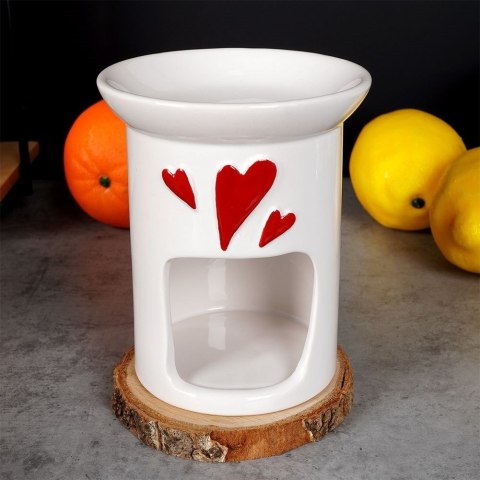 Kominek zapachowy ceramiczny dyfuzor na wosk olejek olejki SERCE ORION 822253