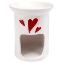 Kominek zapachowy ceramiczny dyfuzor na wosk olejek olejki SERCE ORION 822253