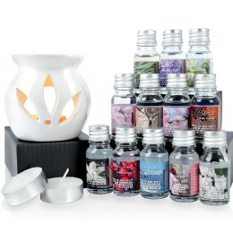 Kominek zapachowy z olejkami ceramiczny dyfuzor do olejków 15-ele EXCELLENT HOUSEWARE 569398