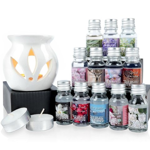 Kominek zapachowy z olejkami ceramiczny dyfuzor do olejków 15-ele EXCELLENT HOUSEWARE 569398