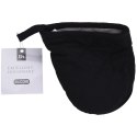 Łapka kuchenna bawełniana z silikonem czarna mini rękawica EXCELLENT HOUSEWARE 152112-C