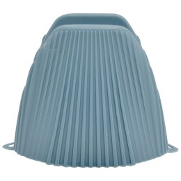 Łapka kuchenna silikonowa niebieska mini rękawica EXCELLENT HOUSEWARE 152109-N