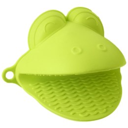 Łapka kuchenna silikonowa zielona mini rękawica SILLINIE ORION 152189-Z