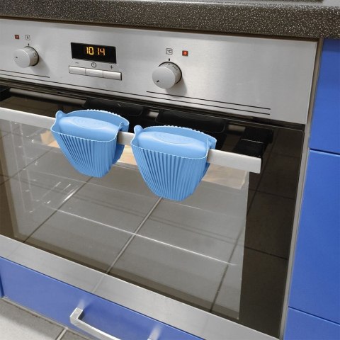 Łapki kuchenne silikonowe zestaw 2 sztuki łapka rękawica SILLINIE ORION 153910