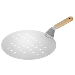 Łopata do pizzy perforowana operacyjna podstawka łopatka okrągła ?30.5cm BRUNBESTE BB-3795