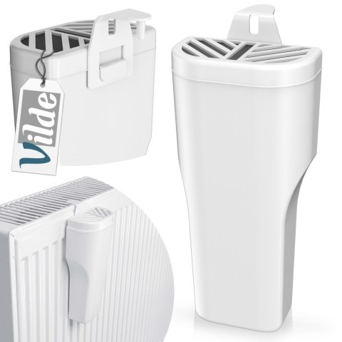 Nawilżacz powietrza na kaloryfer grzejnik ewaporacyjny biały 450 ml VILDE 568000