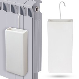 Nawilżacz powietrza na kaloryfer grzejnik ewaporacyjny ceramiczny biały 300 ml VILDE 830806