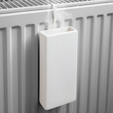 Nawilżacz powietrza na kaloryfer grzejnik ewaporacyjny ceramiczny biały 300 ml VILDE 830806