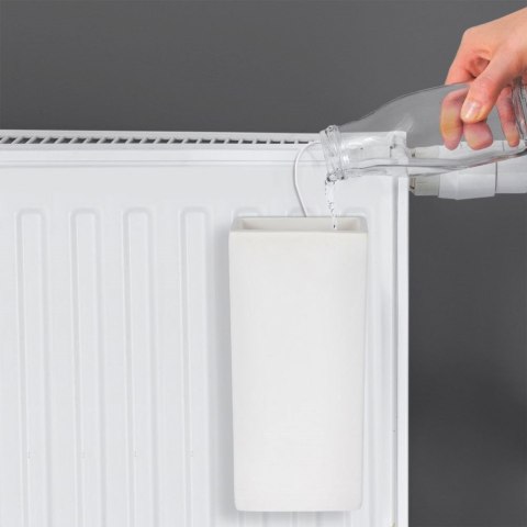 Nawilżacz powietrza na kaloryfer grzejnik ewaporacyjny ceramiczny biały 300 ml VILDE 830806