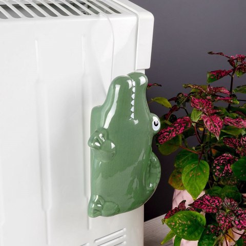 Nawilżacz powietrza na kaloryfer grzejnik ewaporacyjny ceramiczny krokodyl dla dzieci 160 ml VILDE 830807-C