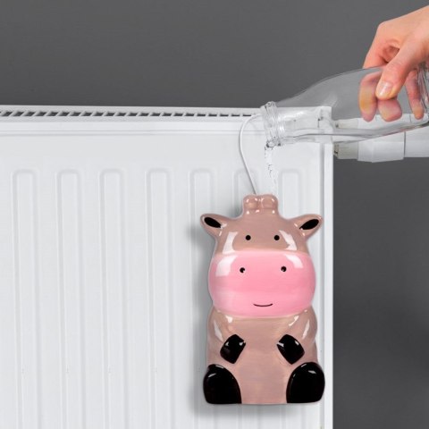 Nawilżacz powietrza na kaloryfer grzejnik ewaporacyjny ceramiczny krówka dla dzieci 170 ml VILDE 830807-G