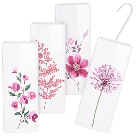 Nawilżacz powietrza na kaloryfer grzejnik ewaporacyjny ceramiczny kwiaty 300 ml 4SZT VILDE 830810X4