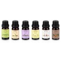 Olejki zapachowe eteryczne do kominka dyfuzora 10 ml zestaw 6 sztuk VILDE 779089