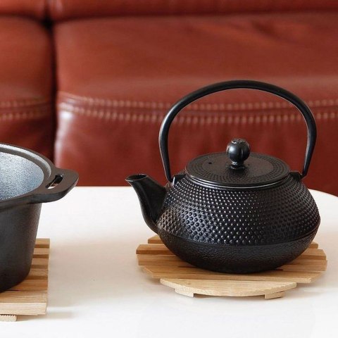 Podstawka pod gorący garnek garnki naczynie podkładka bambusowa 17cm ORION 121508-O