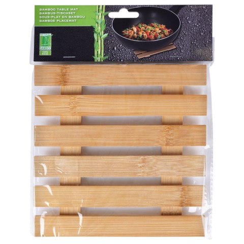 Podstawka pod gorący garnek garnki podkładka bambusowa 17.5x18cm VILDE 139331