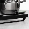 Podstawka pod gorący garnek garnki podkładka metalowa czarna MISTY 18x18cm NAVA 10-186-034